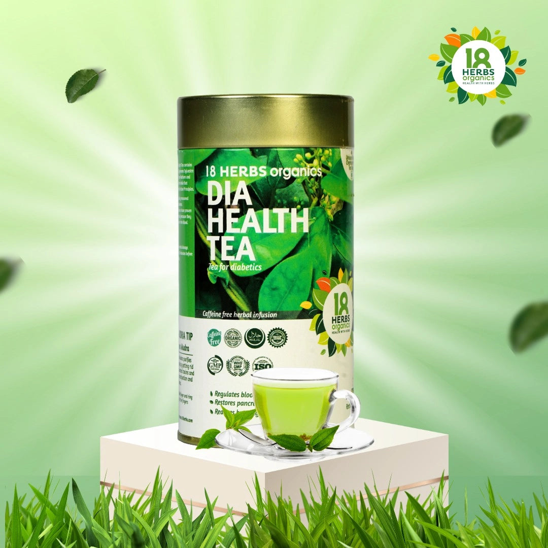 18 Herbs Organics Dia Health Tea (TIN)