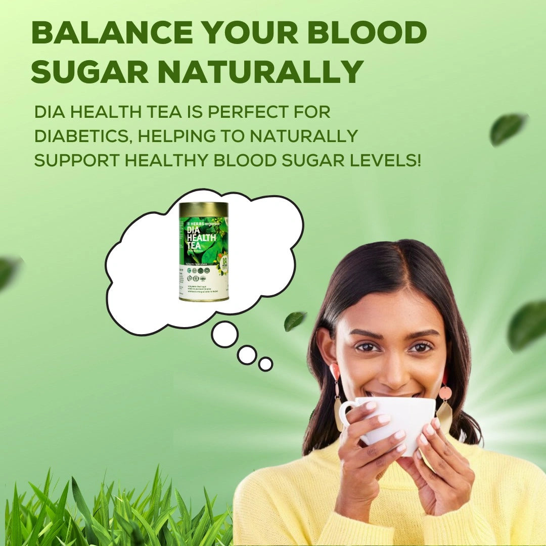 18 Herbs Organics Dia Health Tea (TIN)