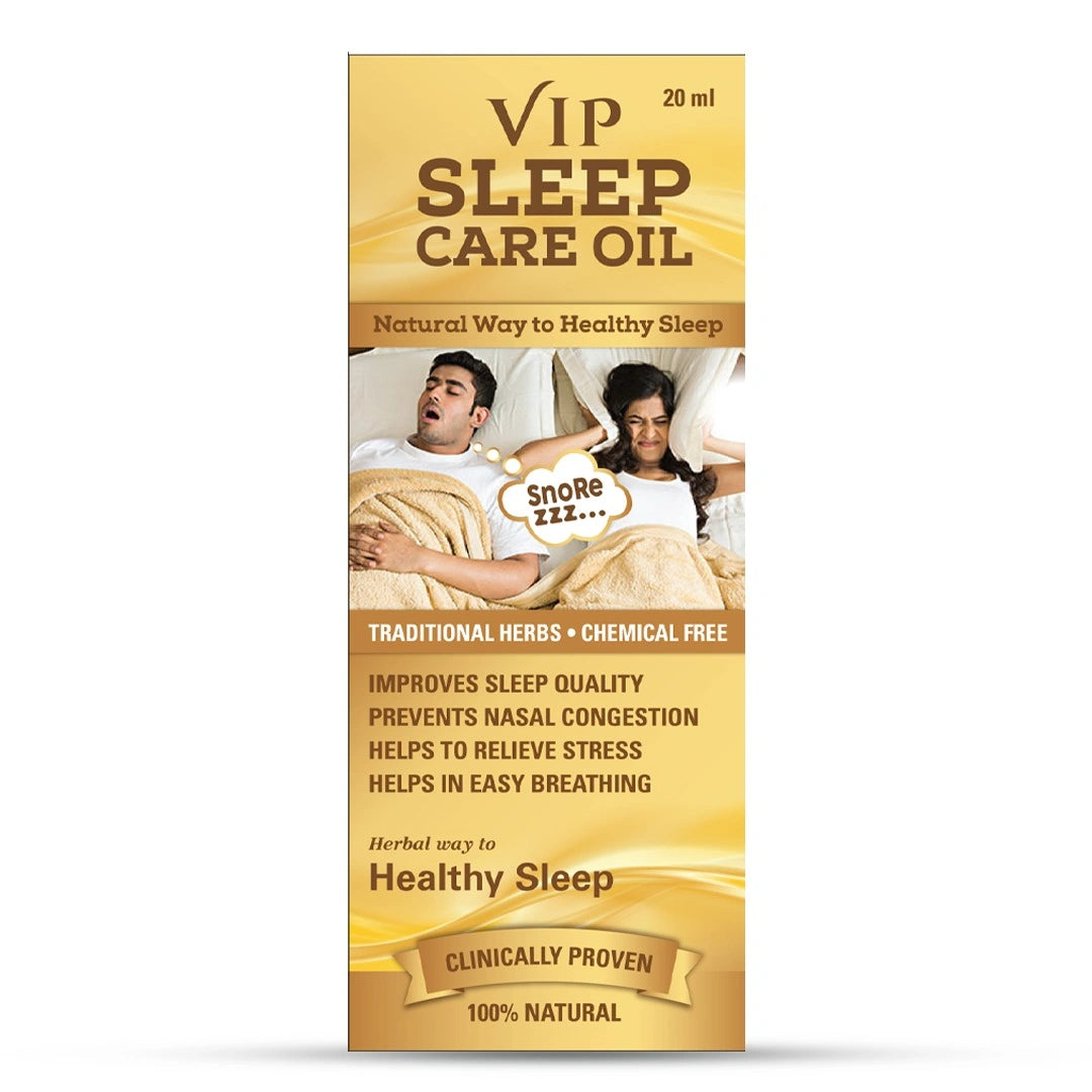 VIP Sleep Care Oil, Snore Stopper for Men and Women