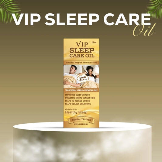 VIP Sleep Care Oil, Snore Stopper for Men and Women