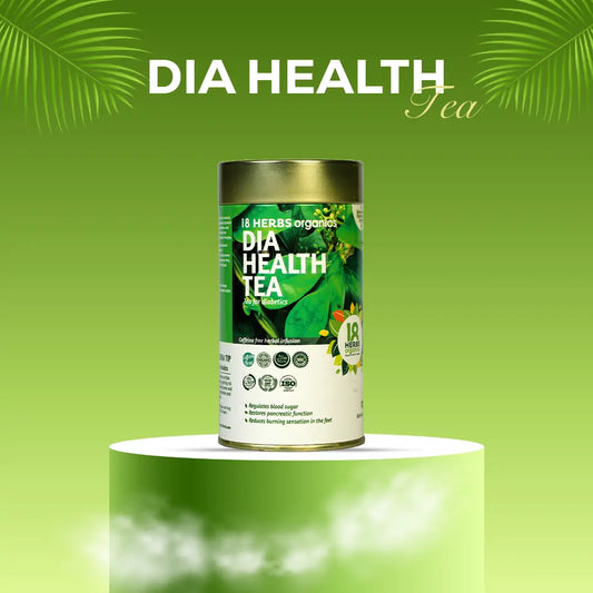 18 Herbs Organics Dia Health Tea (TIN)