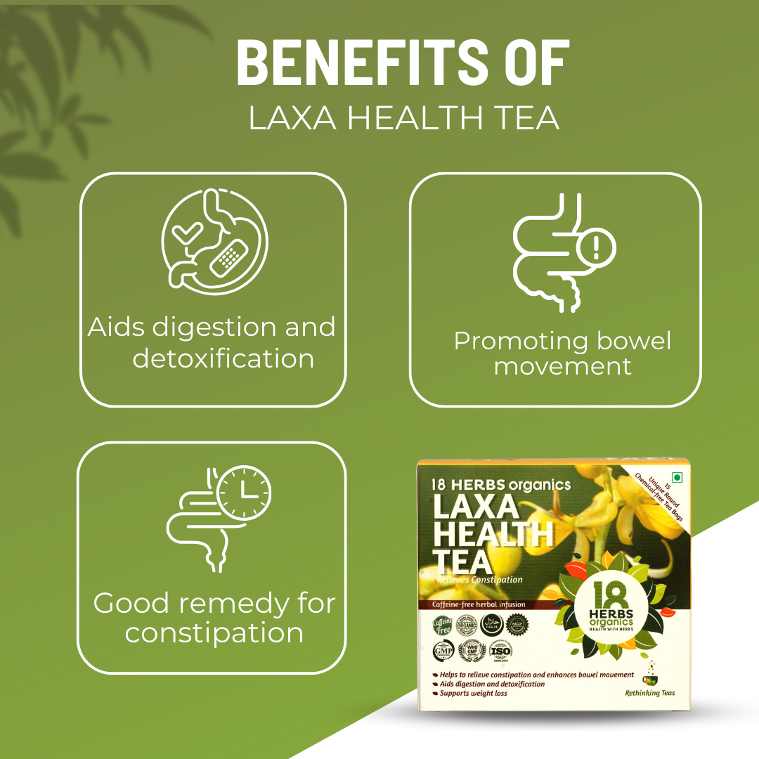 18 Herbs Organics Laxa Health Tea (BOX)