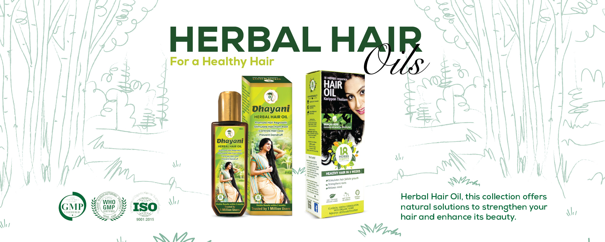 Herbal Hair Oils