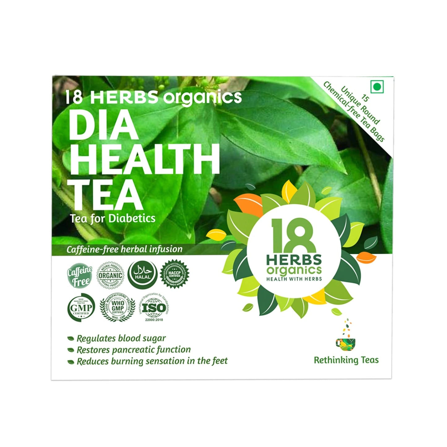 18 Herbs Organics Dia Health Tea (BOX)