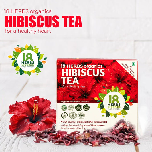 18 Herbs Organics Hibiscus Tea (BOX)