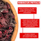18 Herbs Organics Hibiscus Flower 40 Tea Bags (TIN)