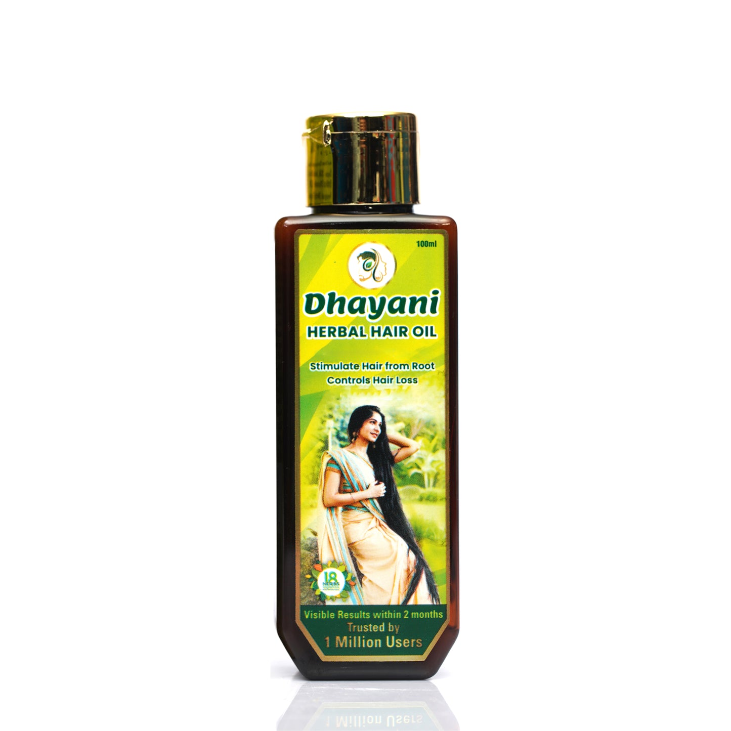 Dhayani Herbal Hair Oil,100ml for Men and Women