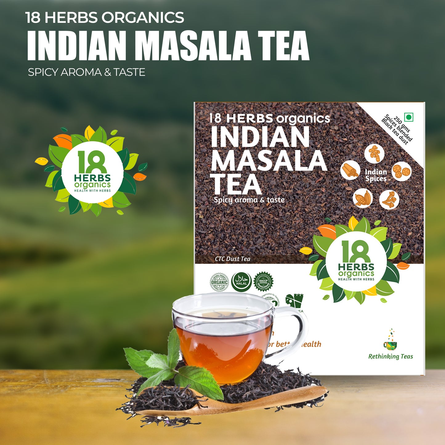 Indian Masala Tea (BOX) Product Listing Image