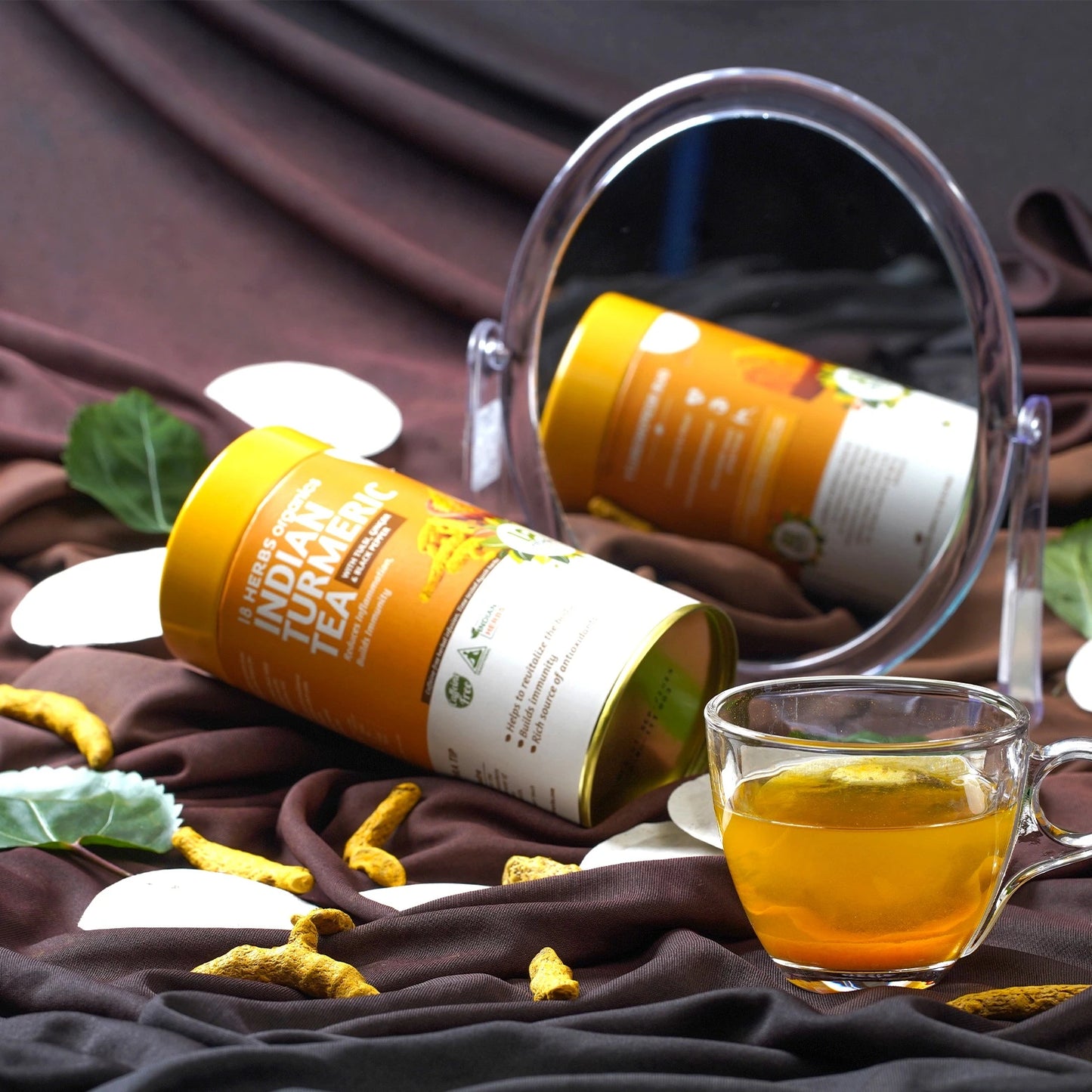 Indian Turmeric Tea Product Listing Image