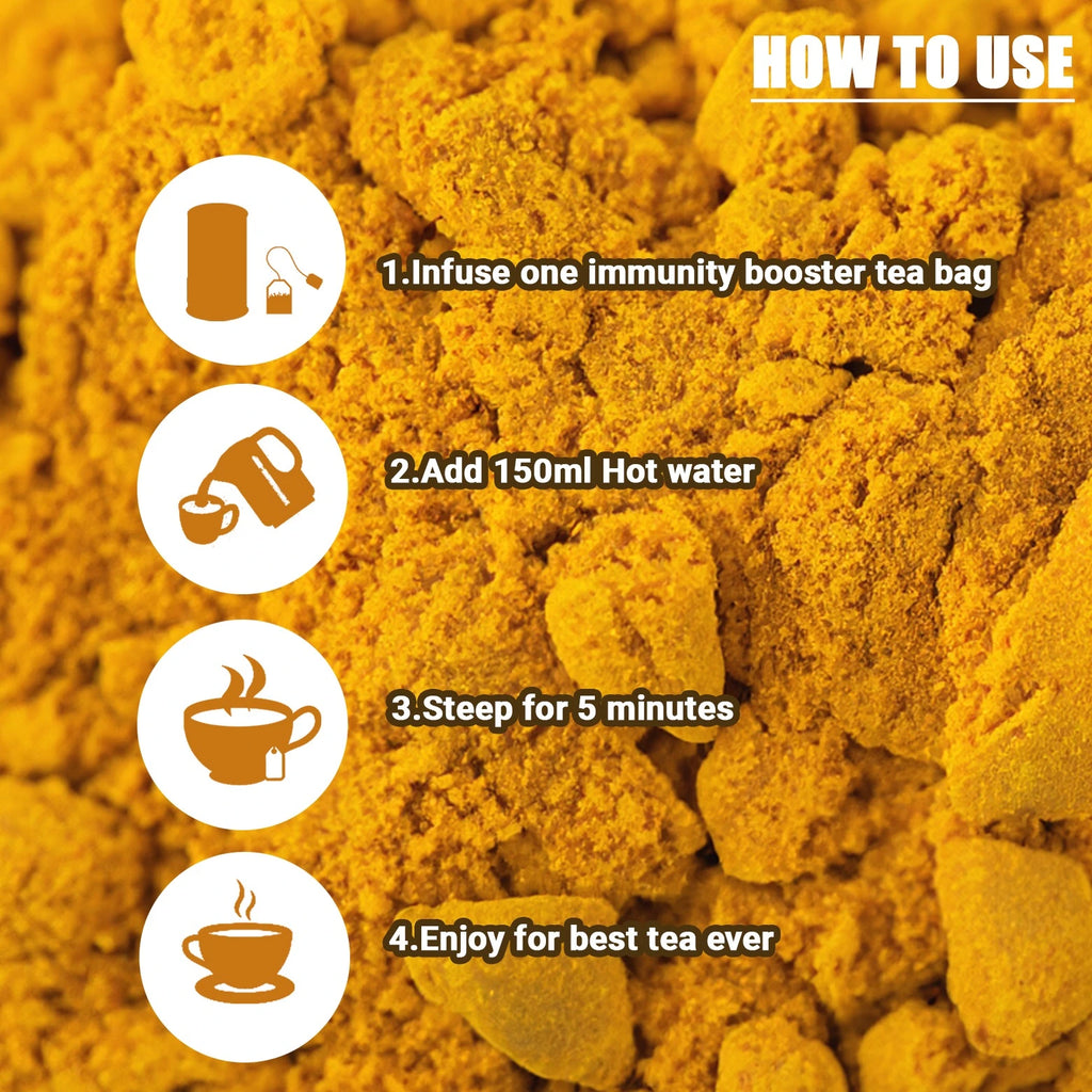 Indian Turmeric Tea How to Use Image