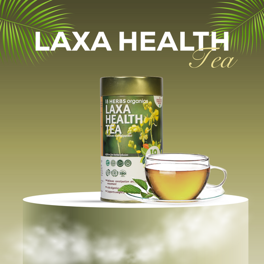 18 Herbs Organics Laxa Health Tea (TIN)