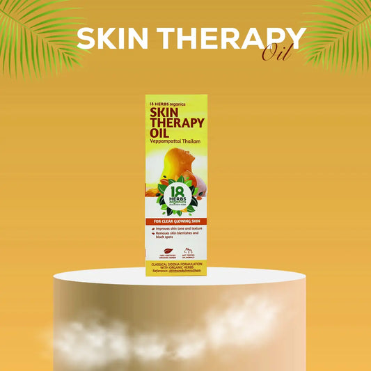 18 Herbs Organics Skin Therapy Oil (Veppampattai Thailam)