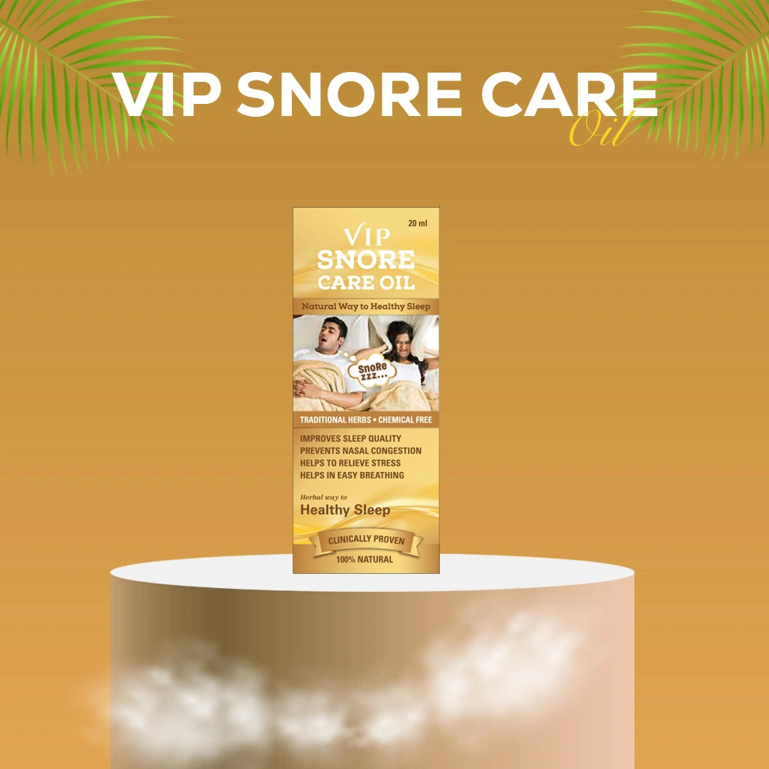 VIP Snore Care Oil, Snore Stopper for Men and Women